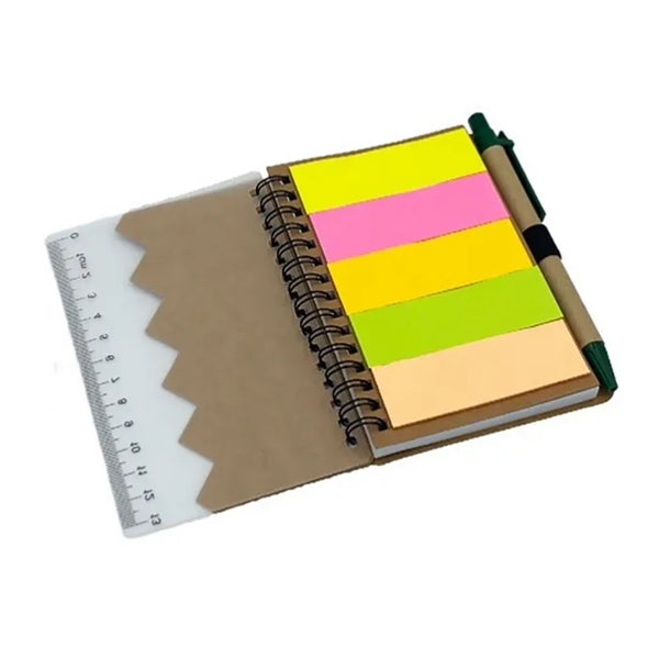 Eco-Friendly Pocket Complete Set Notebook with Ruler