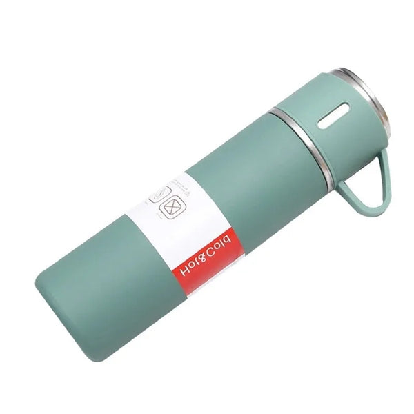 Stainless Steel 17OZ Vacuum Insulated Bottle with Cup
