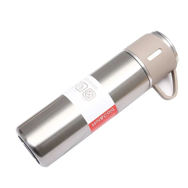 Stainless Steel 17OZ Vacuum Insulated Bottle with Cup