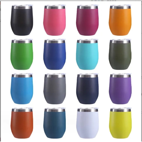 12 Oz Double Wall Stainless Steel Vacuum Insulated Cup
