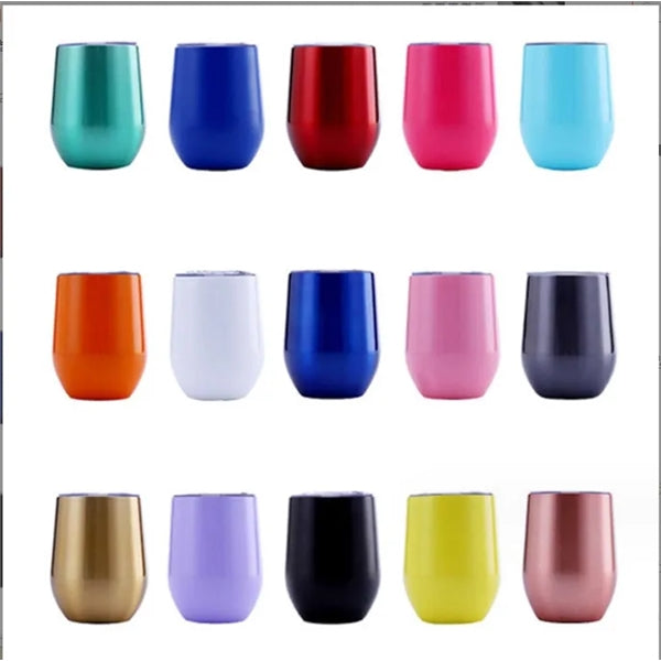 12 Oz Double Wall Stainless Steel Vacuum Insulated Cup