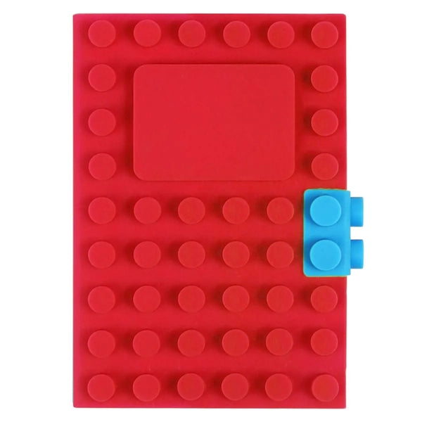 Creative Building Block Silicone Student Notebook