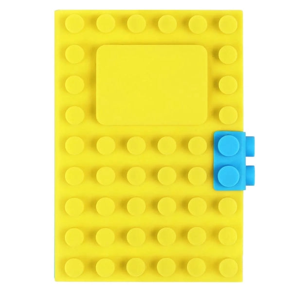 Creative Building Block Silicone Student Notebook