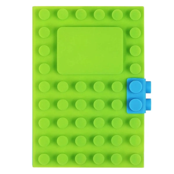 Creative Building Block Silicone Student Notebook