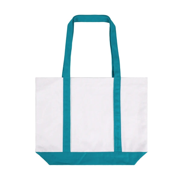 12 OZ Cotton Canvas Boat Tote Bag