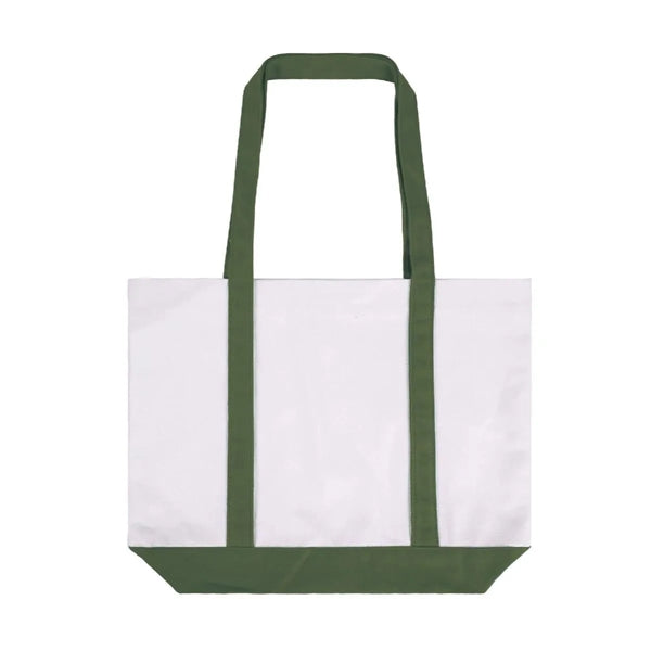 12 OZ Cotton Canvas Boat Tote Bag