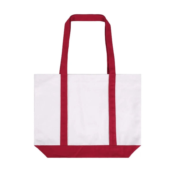 12 OZ Cotton Canvas Boat Tote Bag