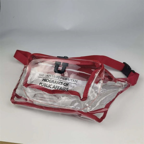 Translucent Color PVC Fanny Pack