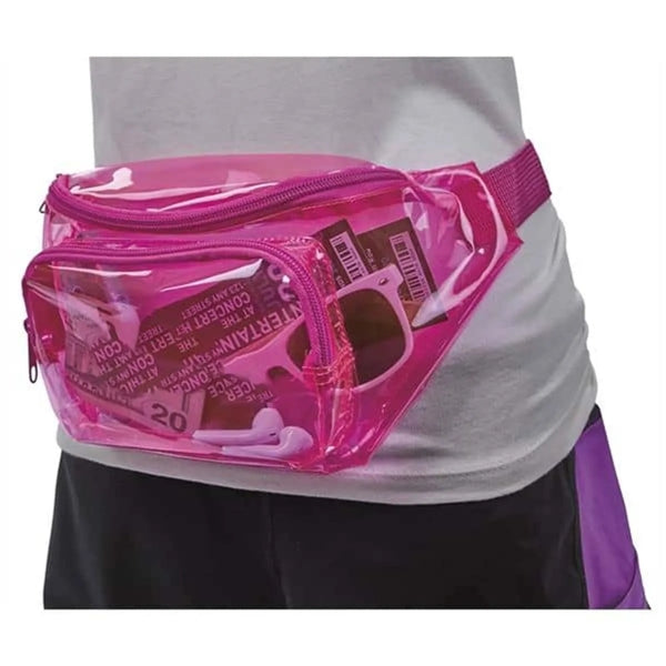 Translucent Color PVC Fanny Pack