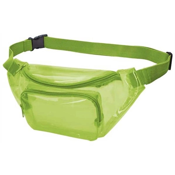 Translucent Color PVC Fanny Pack