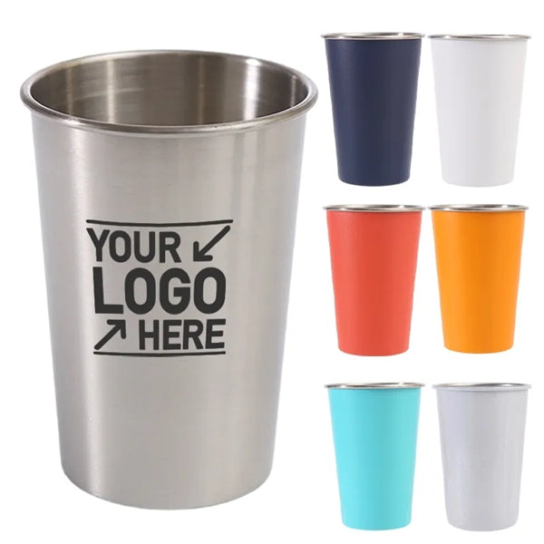 16OZ Stainless Steel Pint Cup