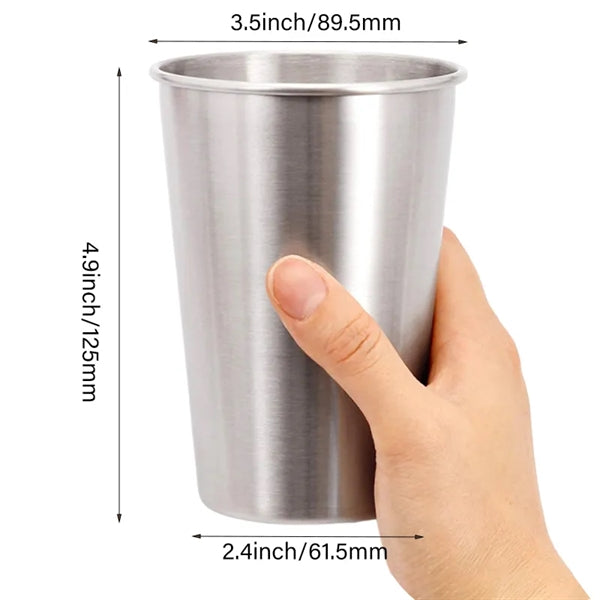 16OZ Stainless Steel Pint Cup