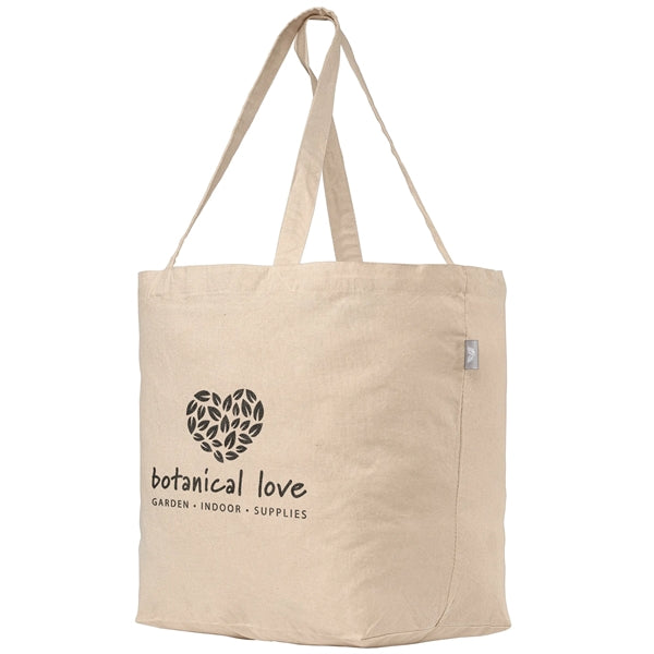 Shopper Tote - 5 oz. Recycled Cotton Blend