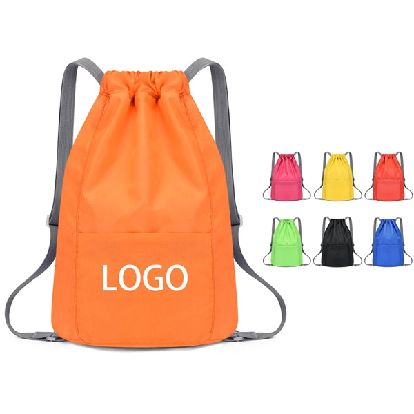 Sports Gym Drawstring Backpack