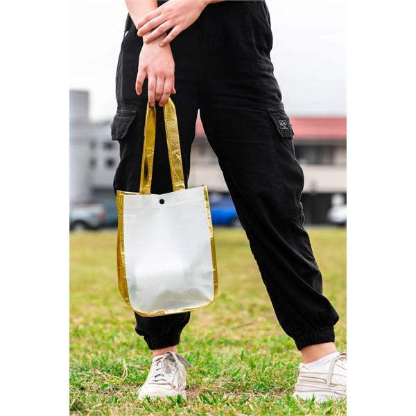 Designer Tote Bag with Curved Corners