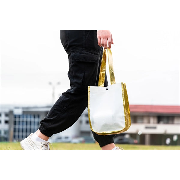 Designer Tote Bag with Curved Corners
