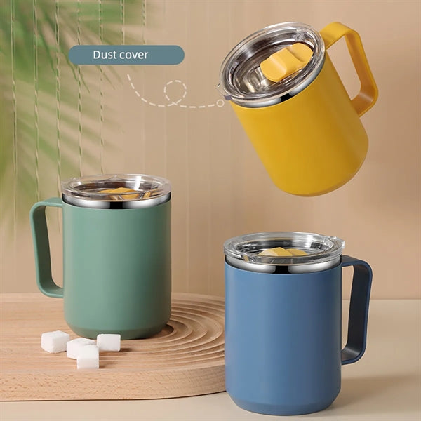 15oz Insulated Coffee Mug With Lid