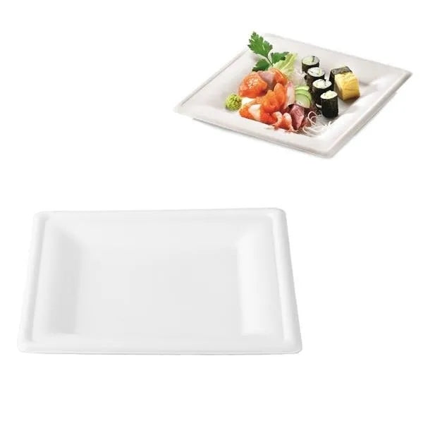 8 inch square food tray