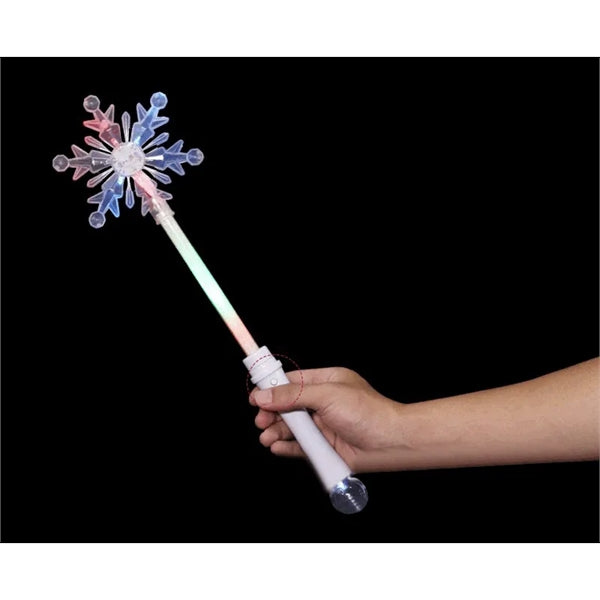 LED Snowflake Glow Light Sticks