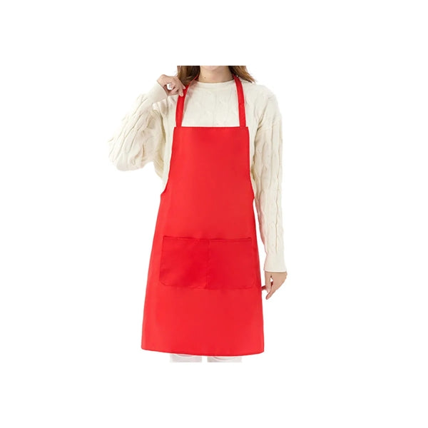 Logo Polyester Length 2 Pouch Pocket Apron 27" x 34"