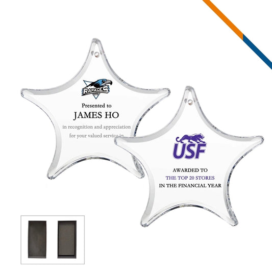 Vicki Star Award Ornament