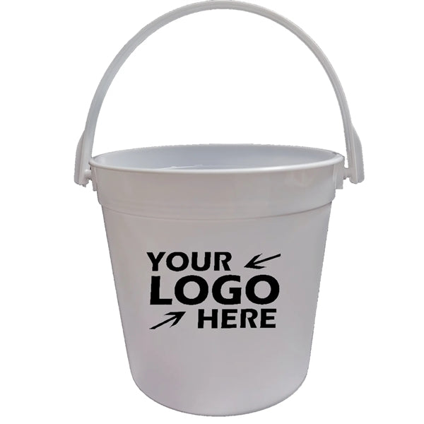 32 oz Plastic Ice Bucket with Handle