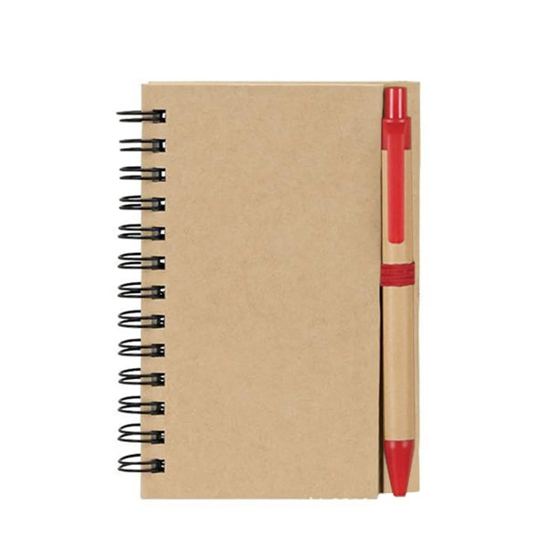 Eco Spiral Notebook with Pen
