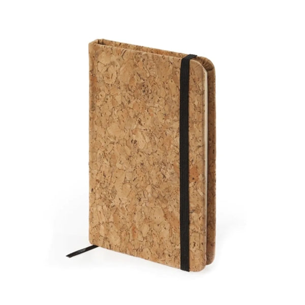 A5 Eco-friendly Cork Notebook with Elastic Band