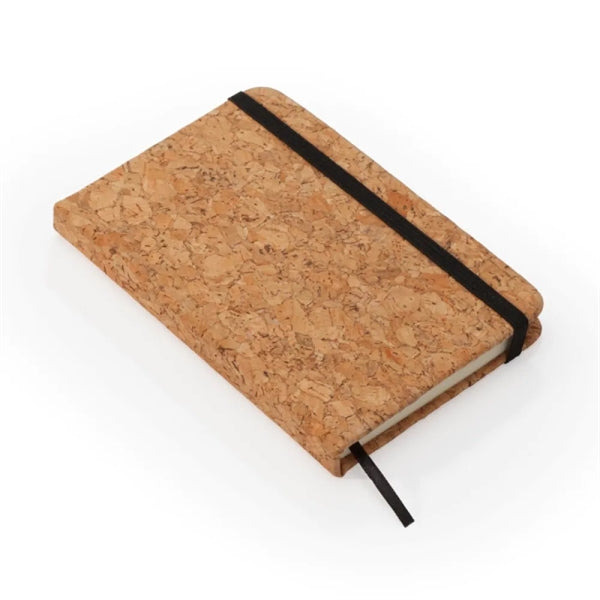 A5 Eco-friendly Cork Notebook with Elastic Band
