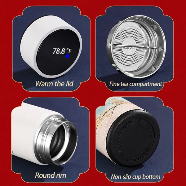 Smart Thermos Water Bottle