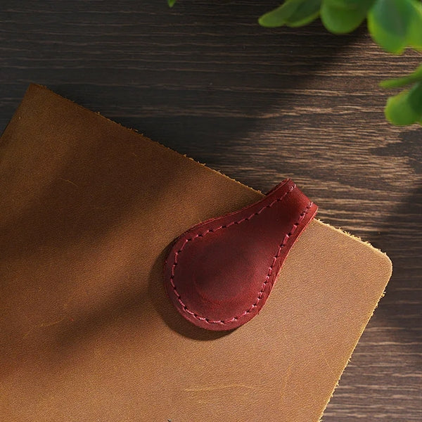 Leather Magnetic Bookmarks