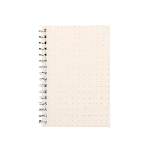 Plastic Cover Wirebound Spiral Notebook