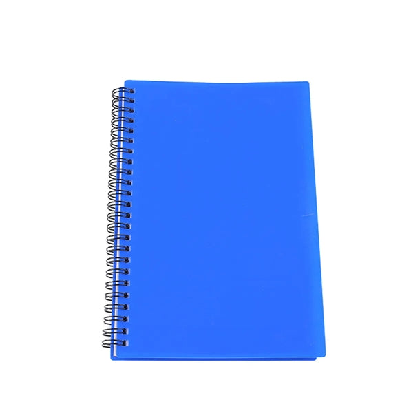 Plastic Cover Wirebound Spiral Notebook