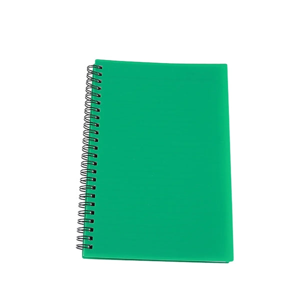 Plastic Cover Wirebound Spiral Notebook