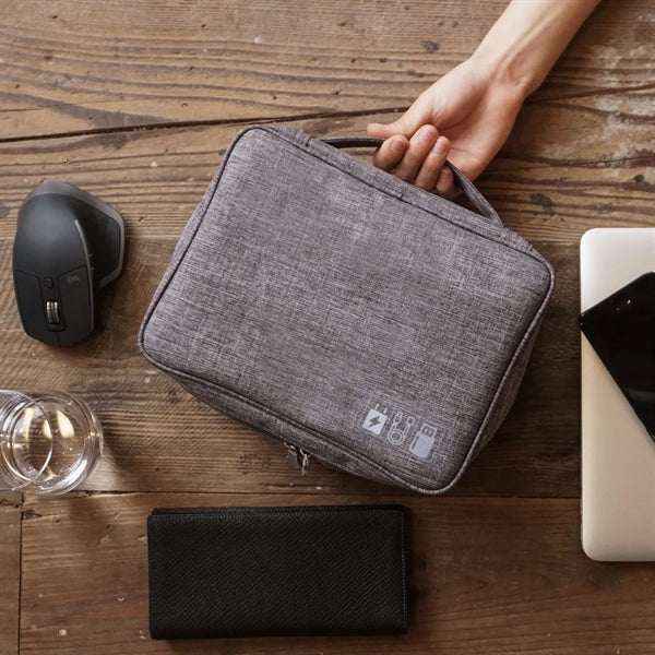 Electronics Travel Cable Organizer Bag Waterproof Portable