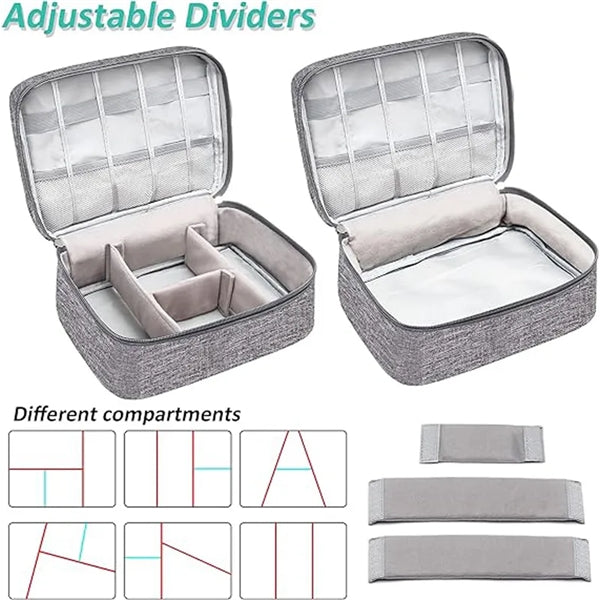 Electronics Travel Cable Organizer Bag Waterproof Portable