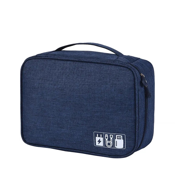 Electronics Travel Cable Organizer Bag Waterproof Portable