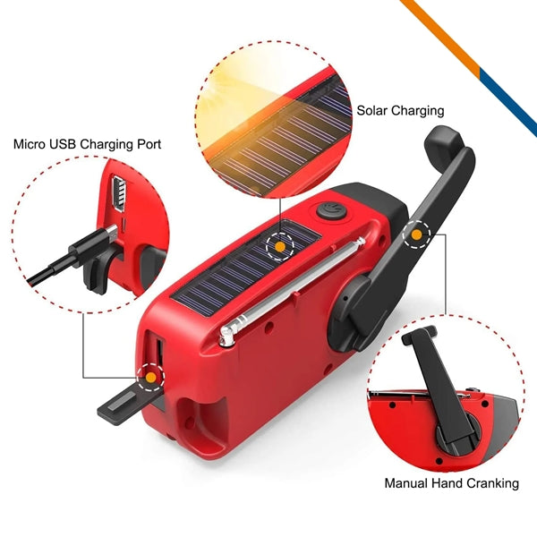 Warsa Hand-Crank Radio