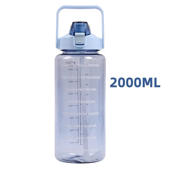 67oz Bouncing Water Bottle With Time Maker