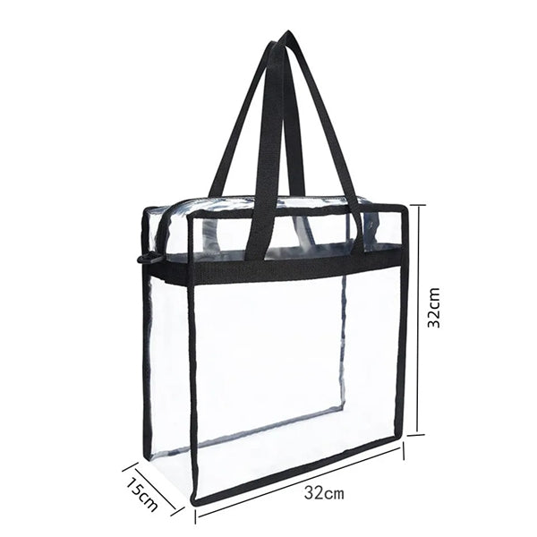 Clear PVC Tote Bag