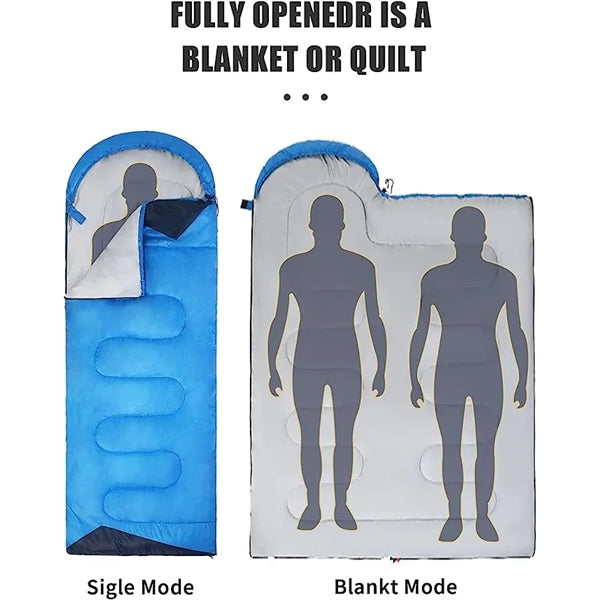 Lightweight Waterproof Backpacking Sleeping Bag for Adults