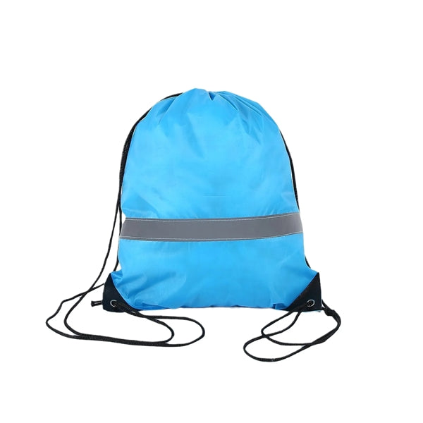 Reflective Drawstring Backpack