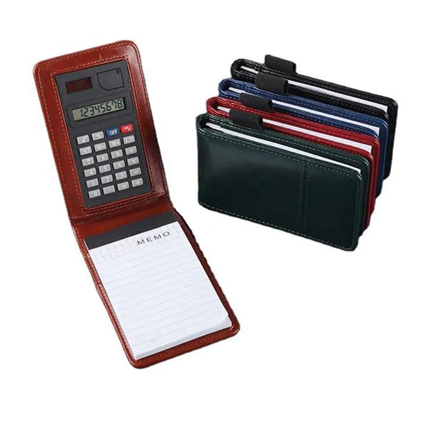 Pocket Business Diary Memo Notepad with Calculator
