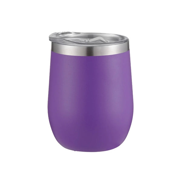 12 Oz Insulated Wine Stainless Steel Tumbler