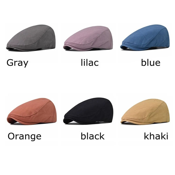 Mens Spring Summer Beret Hat