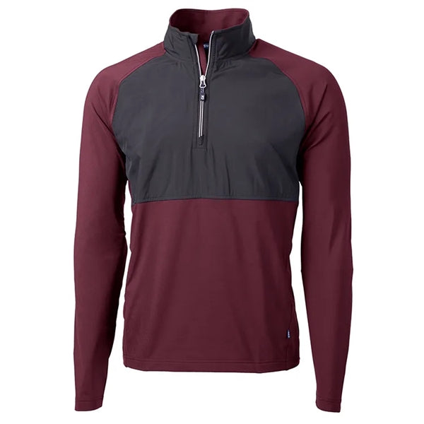 Cutter & Buck Adapt Eco Hybrid Recycled Quarter Zip Pullover