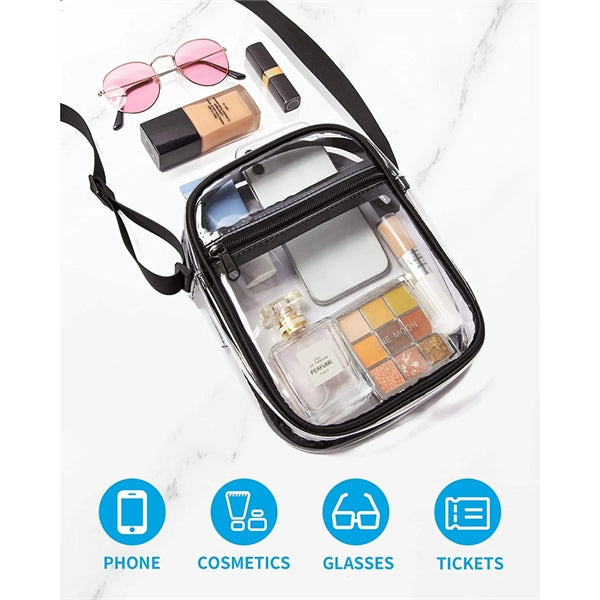 Clear Crossbody Purse Bag
