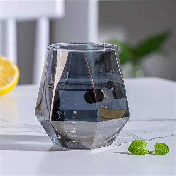 Hexagonal Diamond Wine Glass