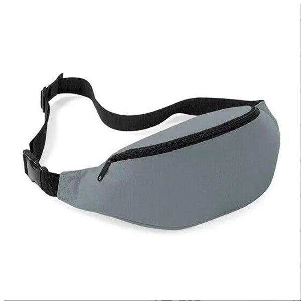 Zipper Running Sport Waist Bag with Adjustable Strap