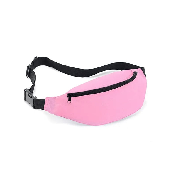 Zipper Running Sport Waist Bag with Adjustable Strap